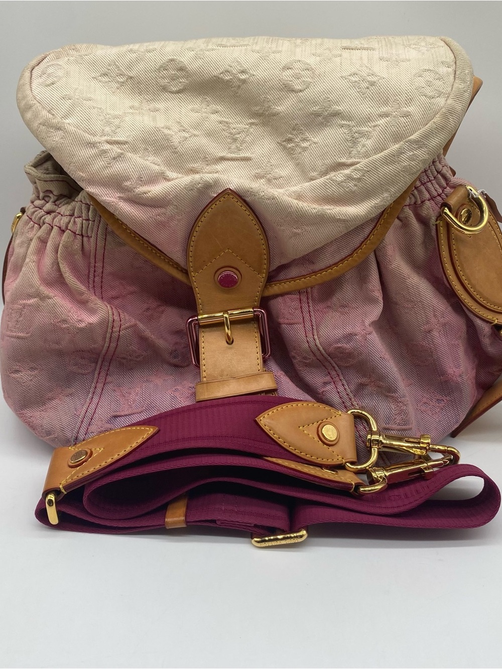 #3 LV Vintage Tote Gradient Pink